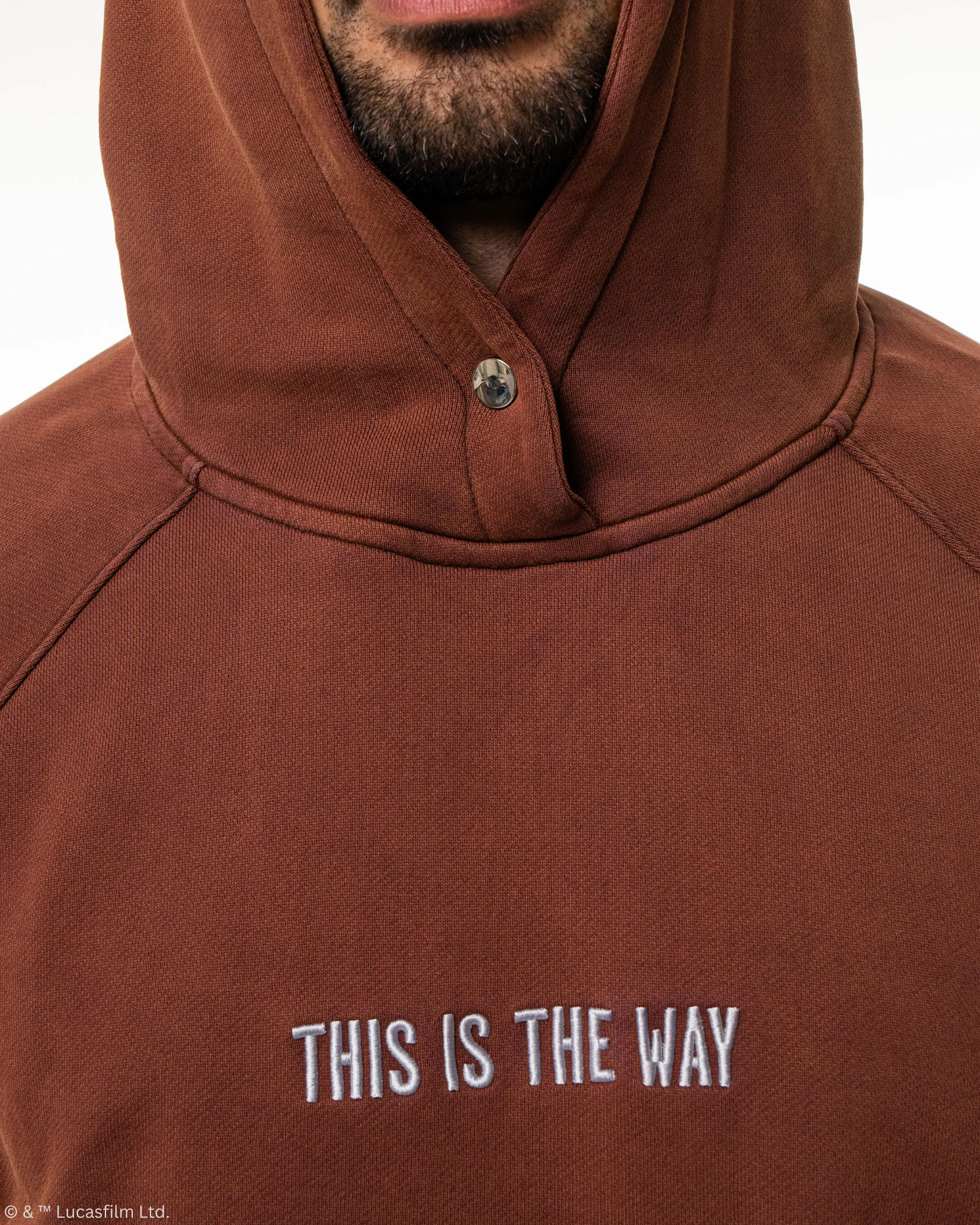 STAR WARS™ The Mandalorian "This Is The Way" Pullover Hoodie - Wasteland Brown 1 of 300 - Image 8