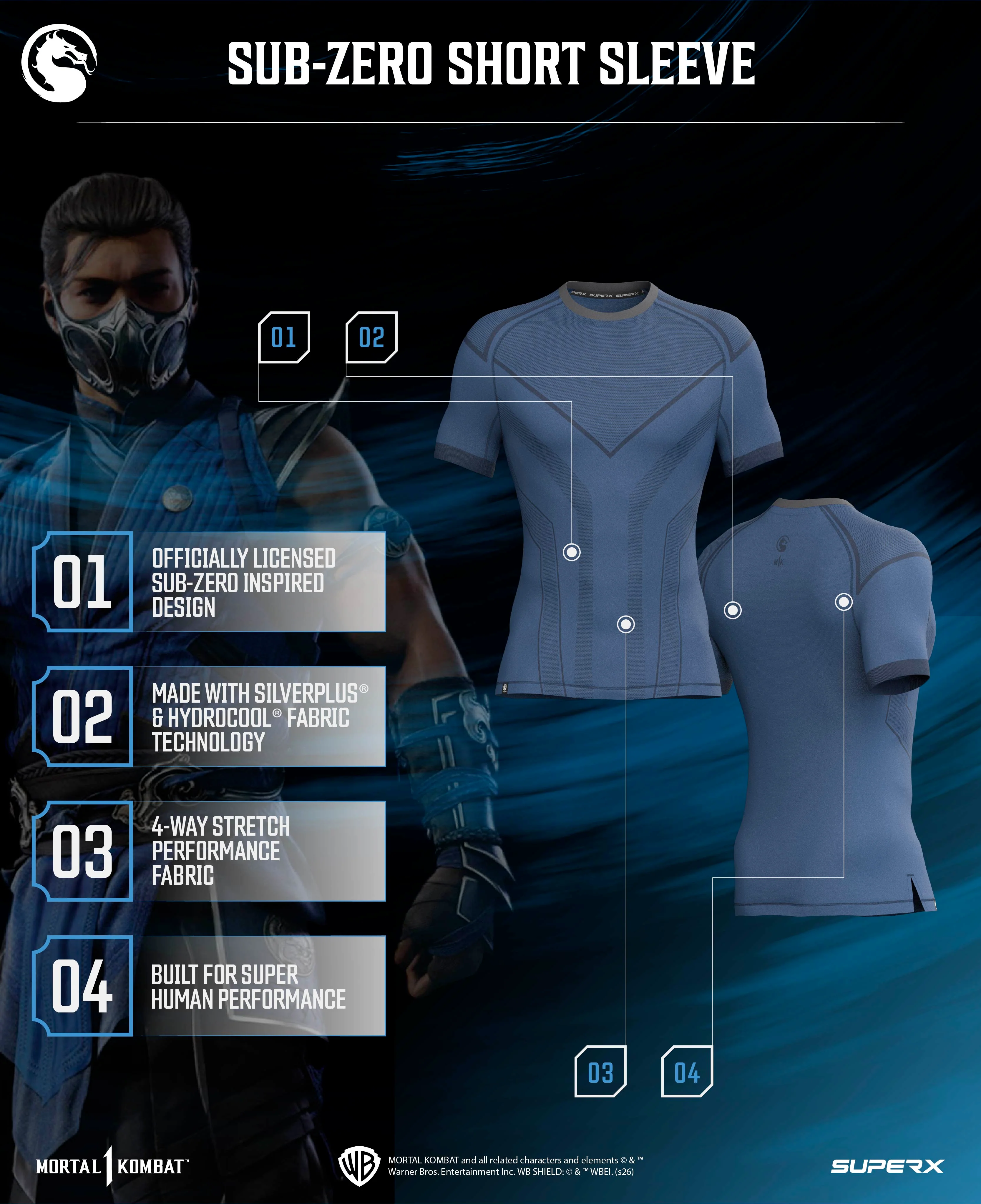SUB-ZERO Super Suit™ Compression Short Sleeve - Image 6
