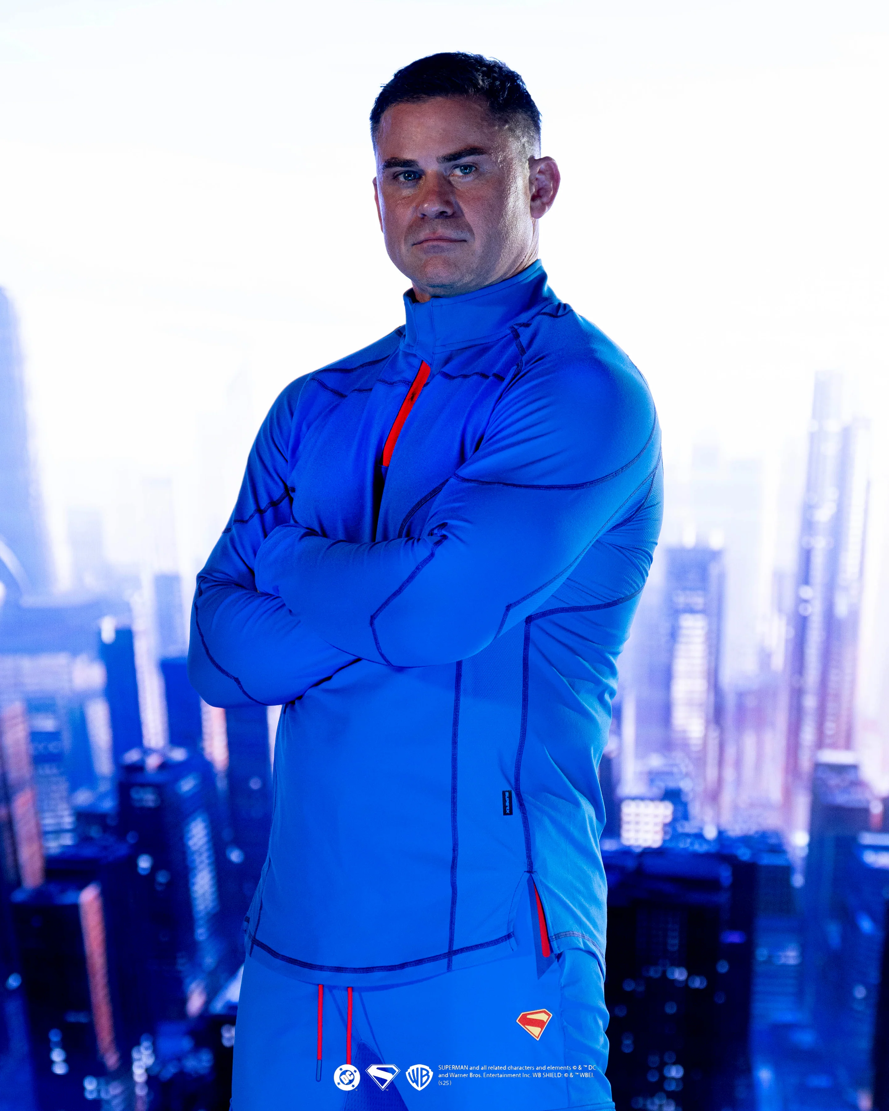 SUPERMAN Kryptonian Armor 1/4 Zip Long Sleeve - Image 6