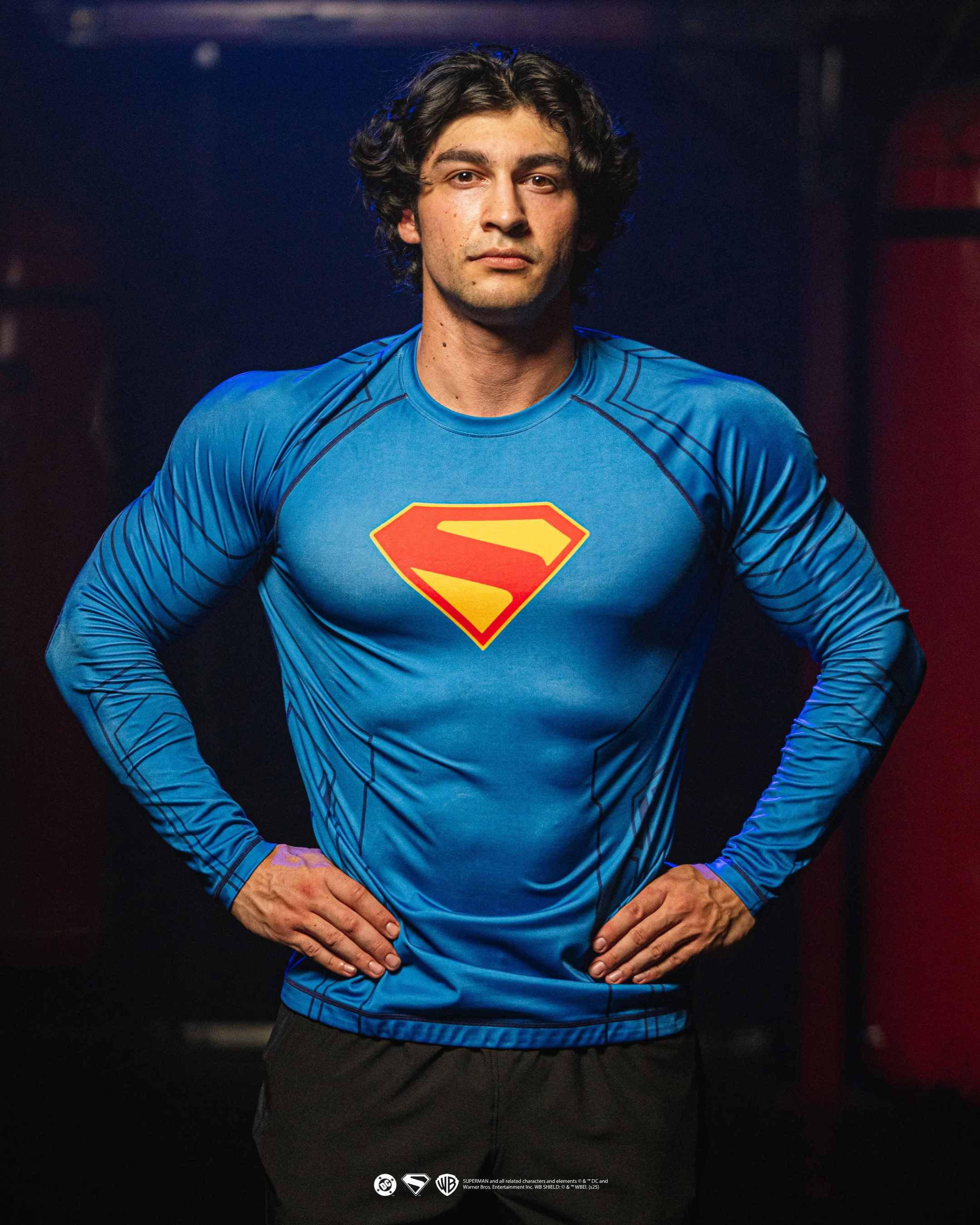 SUPERMAN Long Sleeve MMA Rash Guard - Image 3