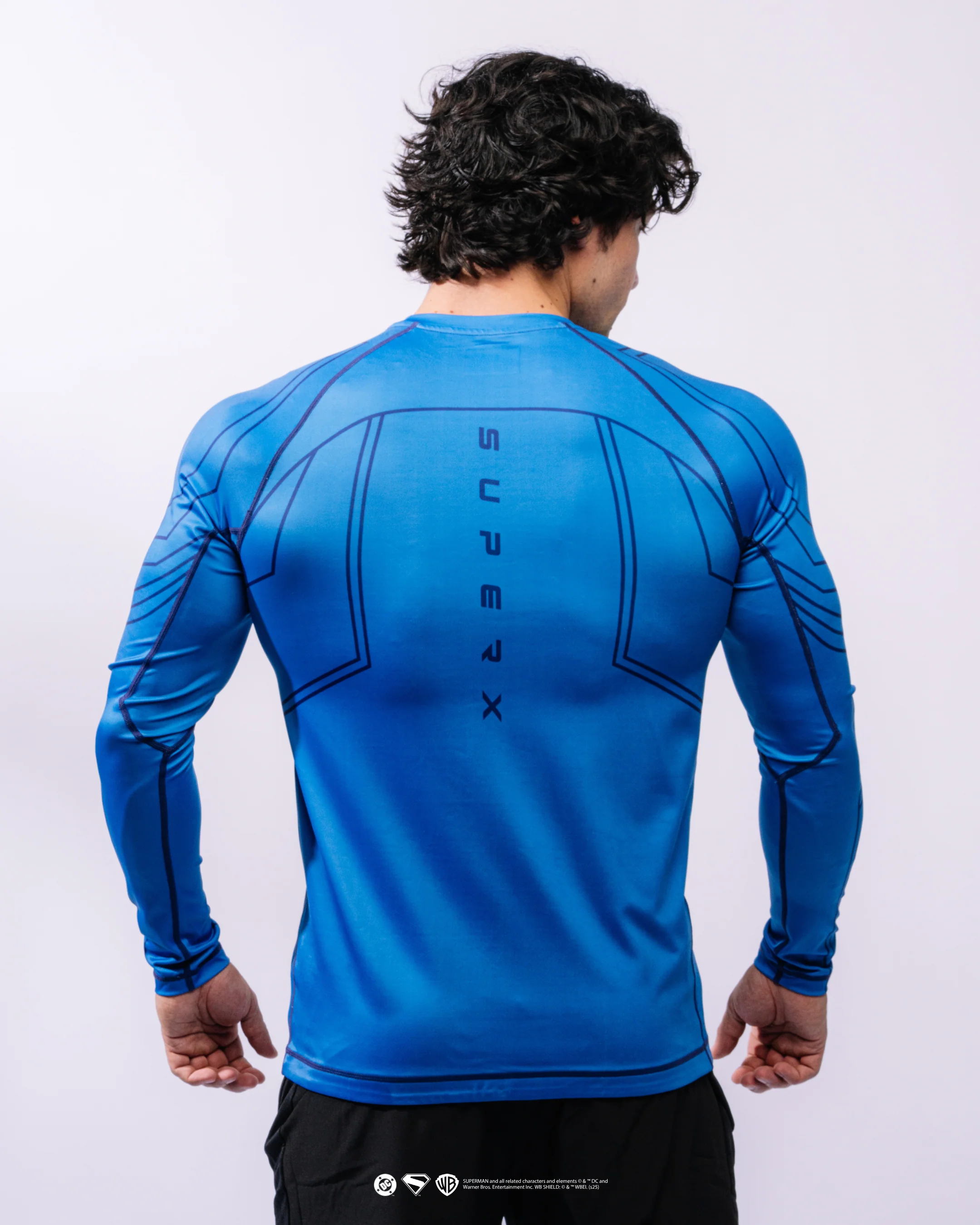 SUPERMAN Long Sleeve MMA Rash Guard - Image 4