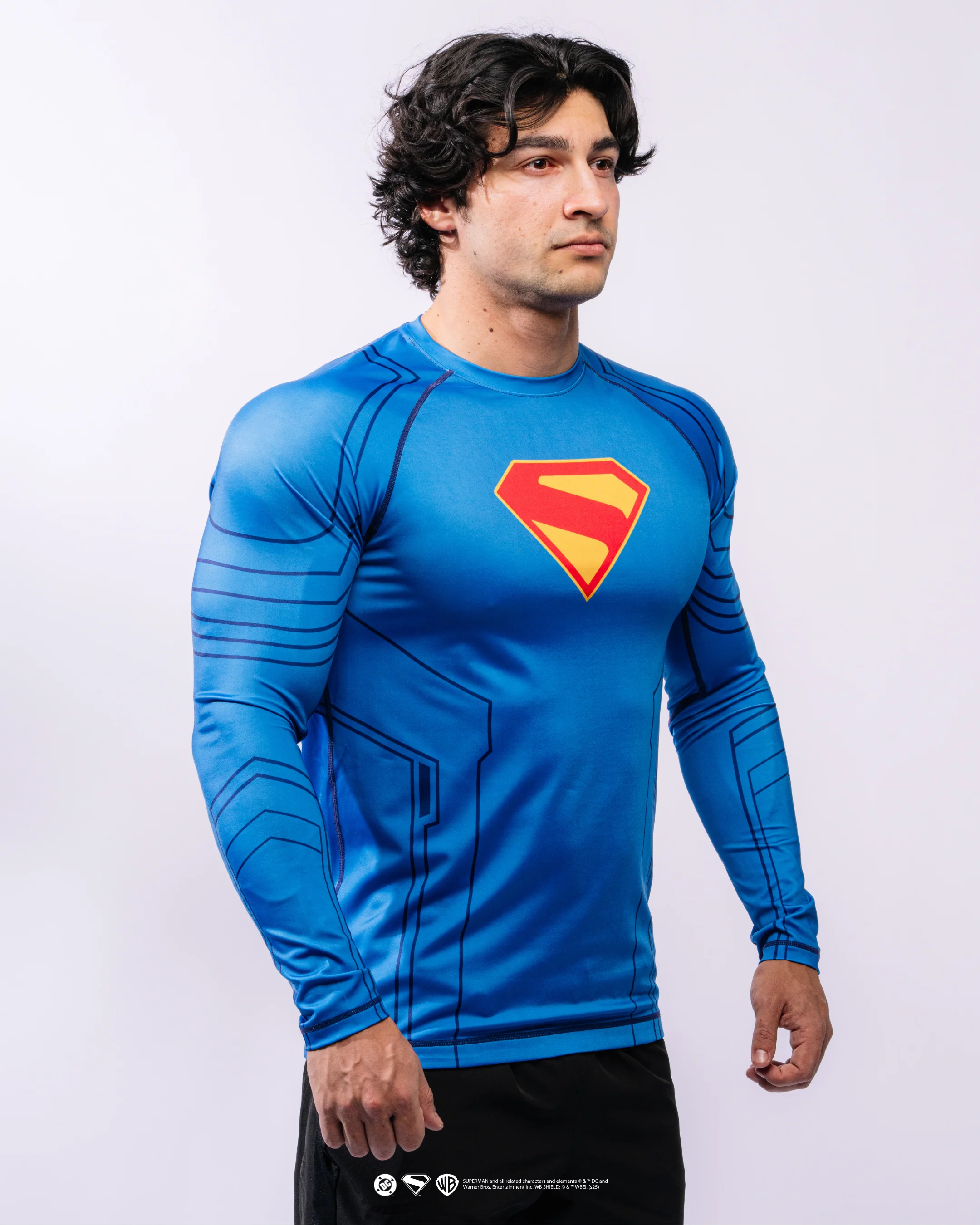 SUPERMAN Long Sleeve MMA Rash Guard - Image 5