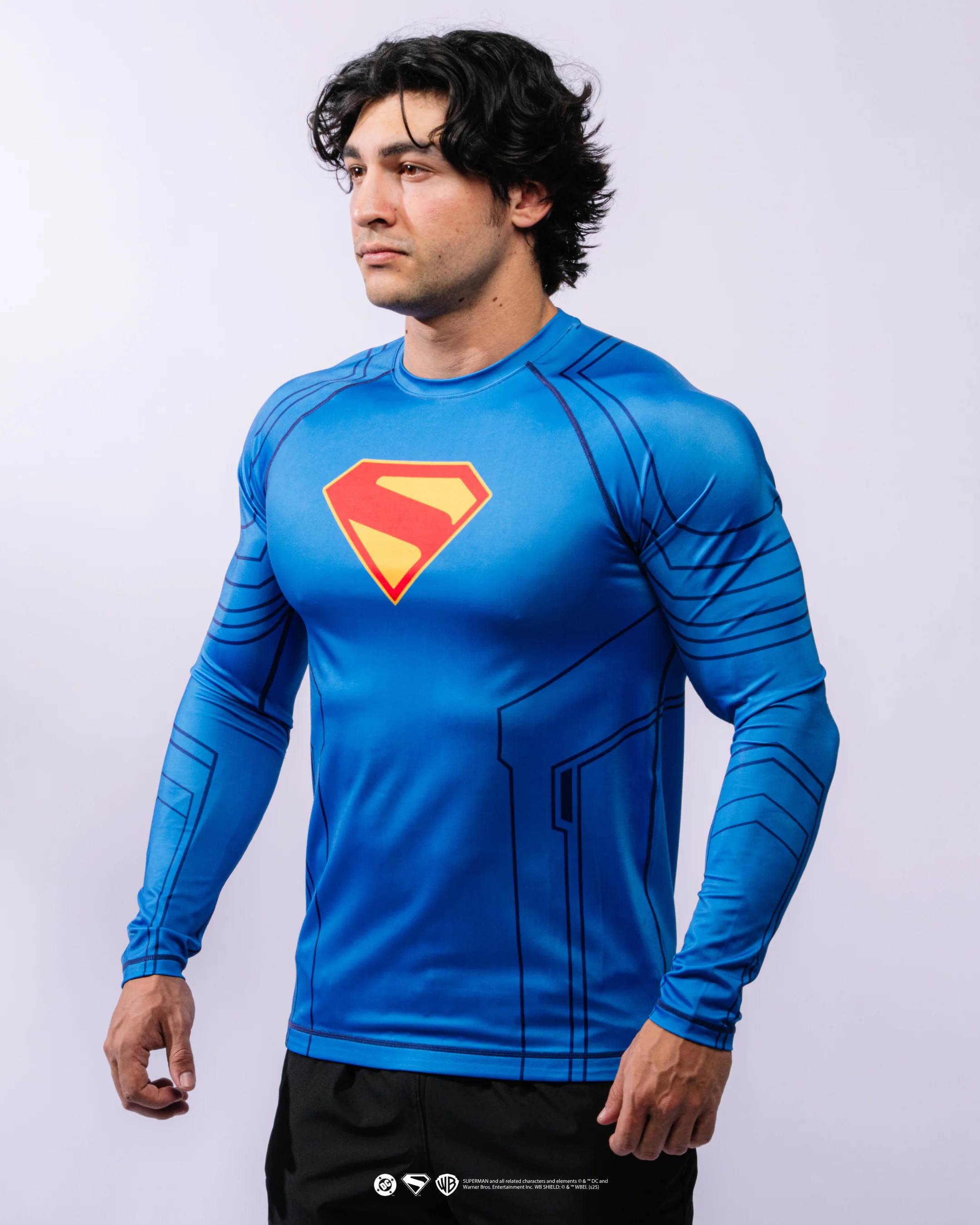 SUPERMAN Long Sleeve MMA Rash Guard - Image 6