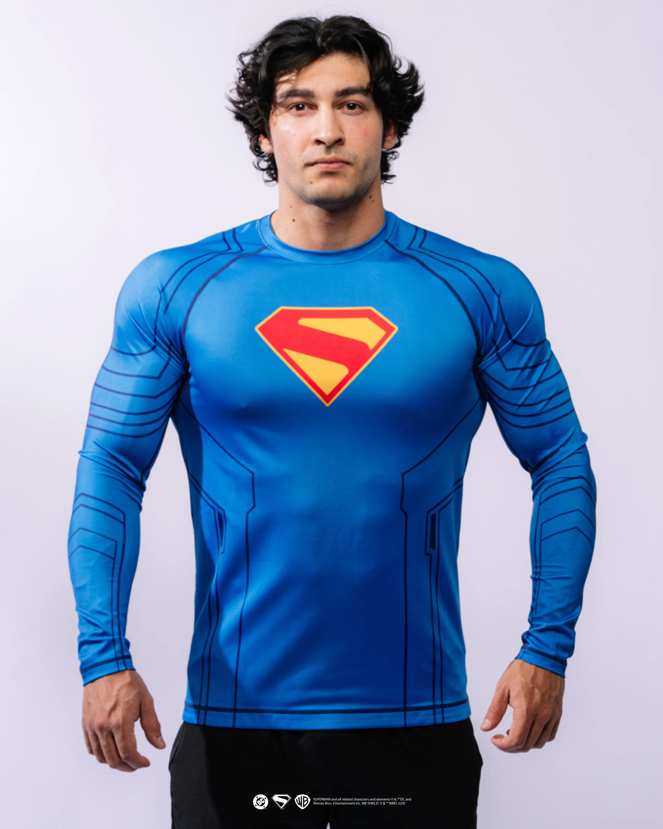 SUPERMAN Long Sleeve MMA Rash Guard - Image 7