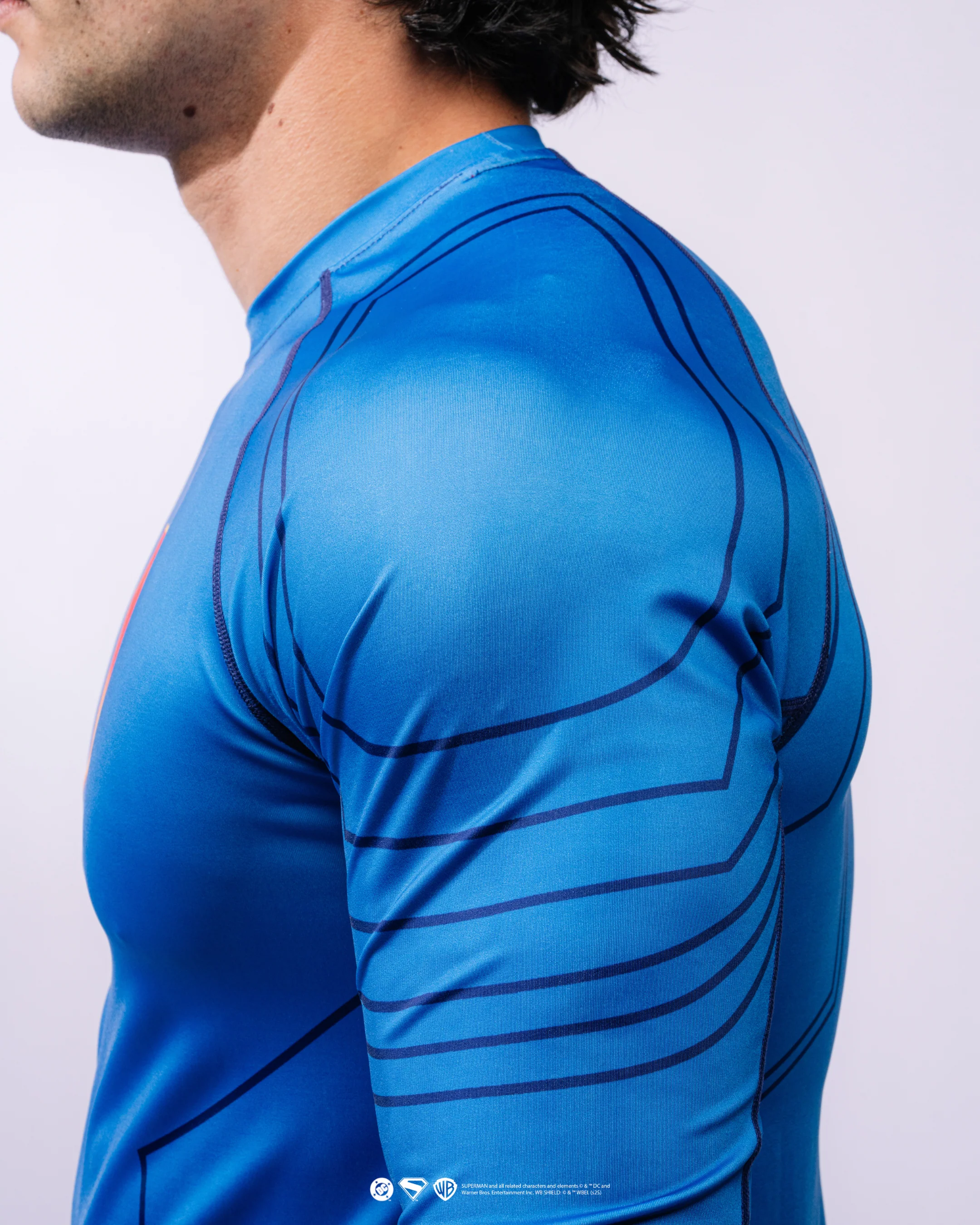 SUPERMAN Long Sleeve MMA Rash Guard - Image 9