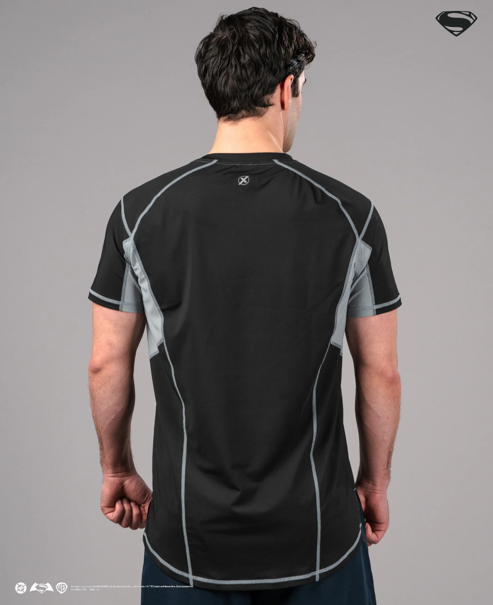 SUPERMAN BVS Performance Short Sleeve - Regeneration Black - Image 3