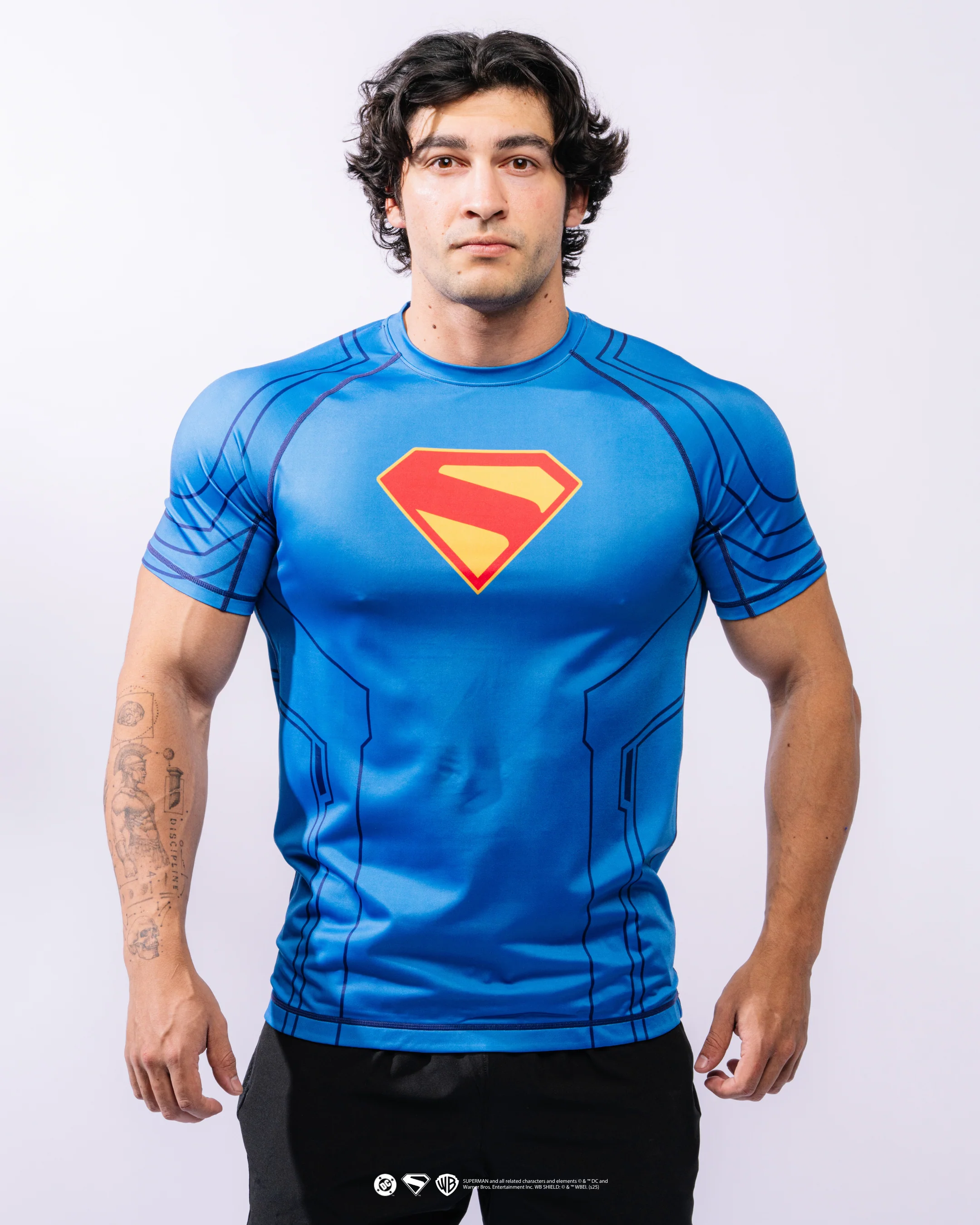 SUPERMAN Short Sleeve MMA Rash Guard - Image 13