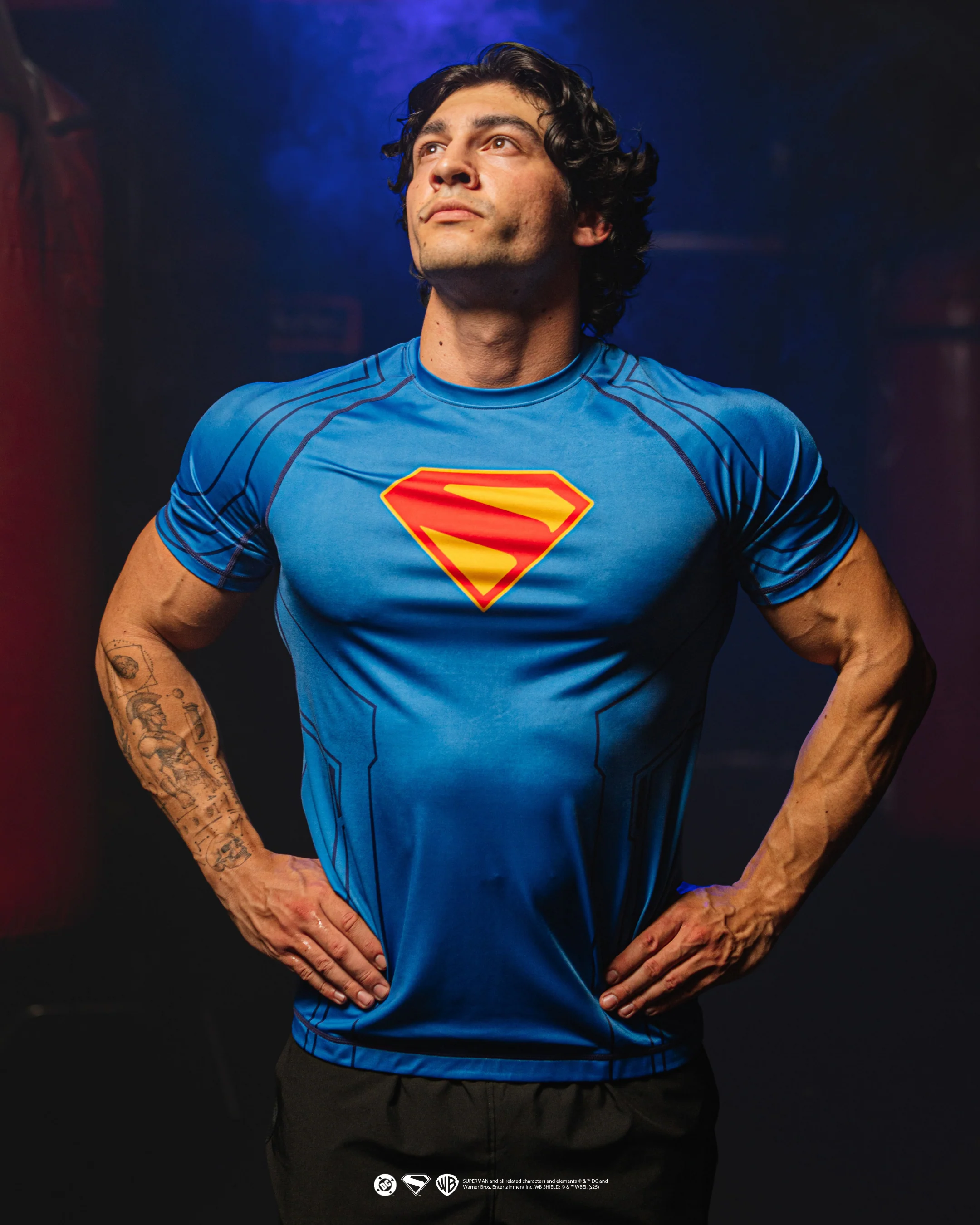SUPERMAN Short Sleeve MMA Rash Guard - Image 3