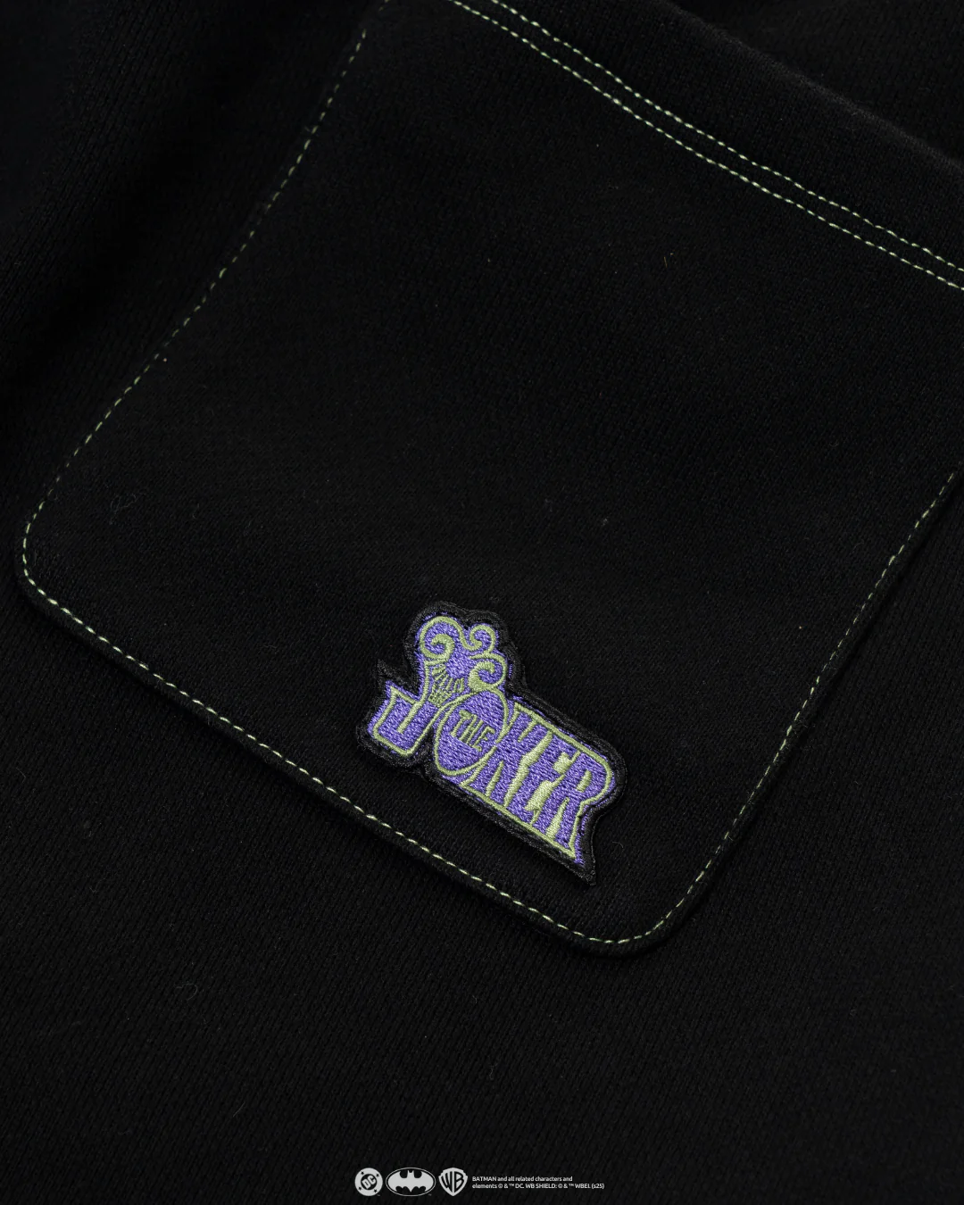 The JOKER Oversized Sweats - Gotham Black - Image 8