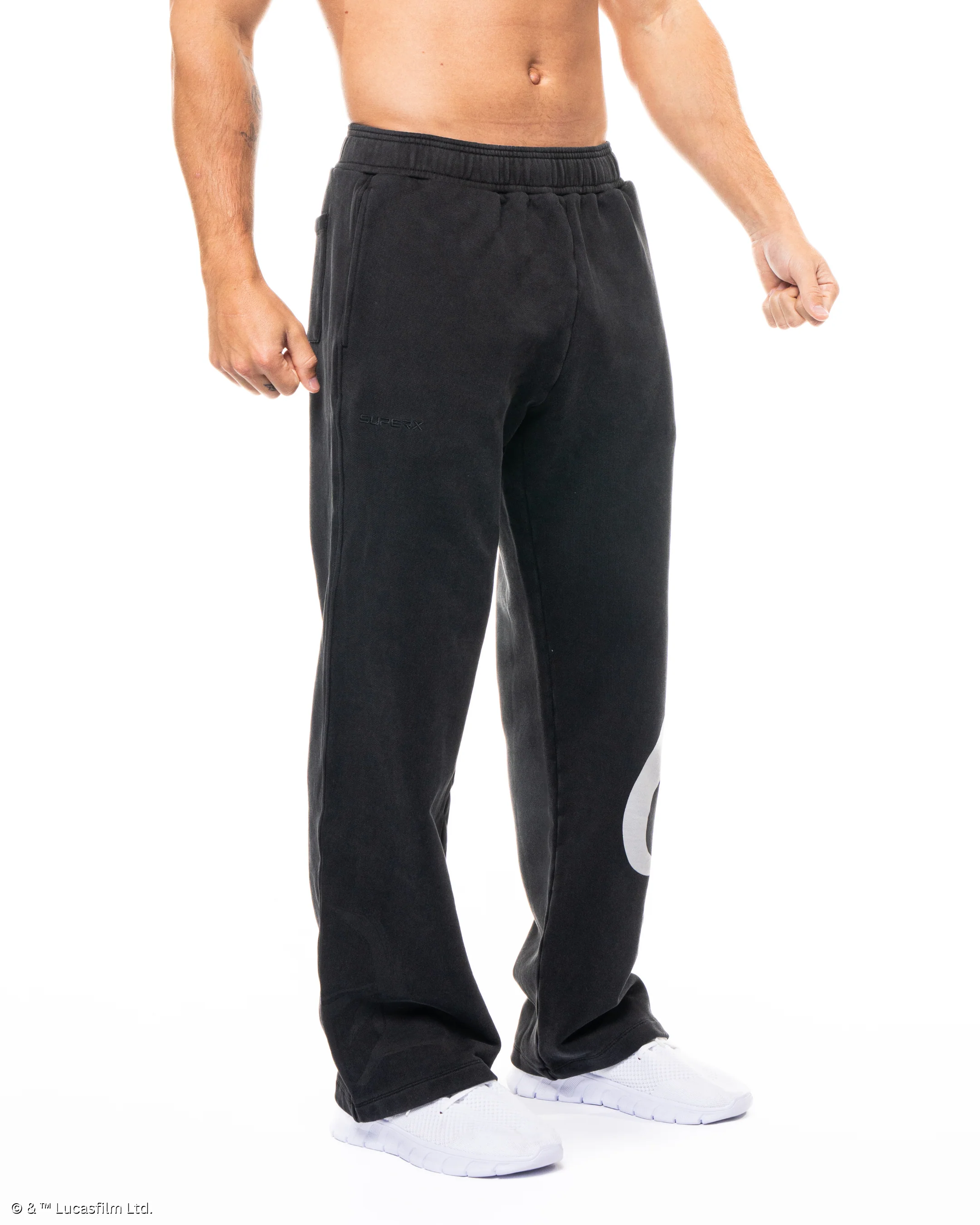 STAR WARS™ The Mandalorian Oversized Joggers - Outlaw Black 1 of 300 - Image 8