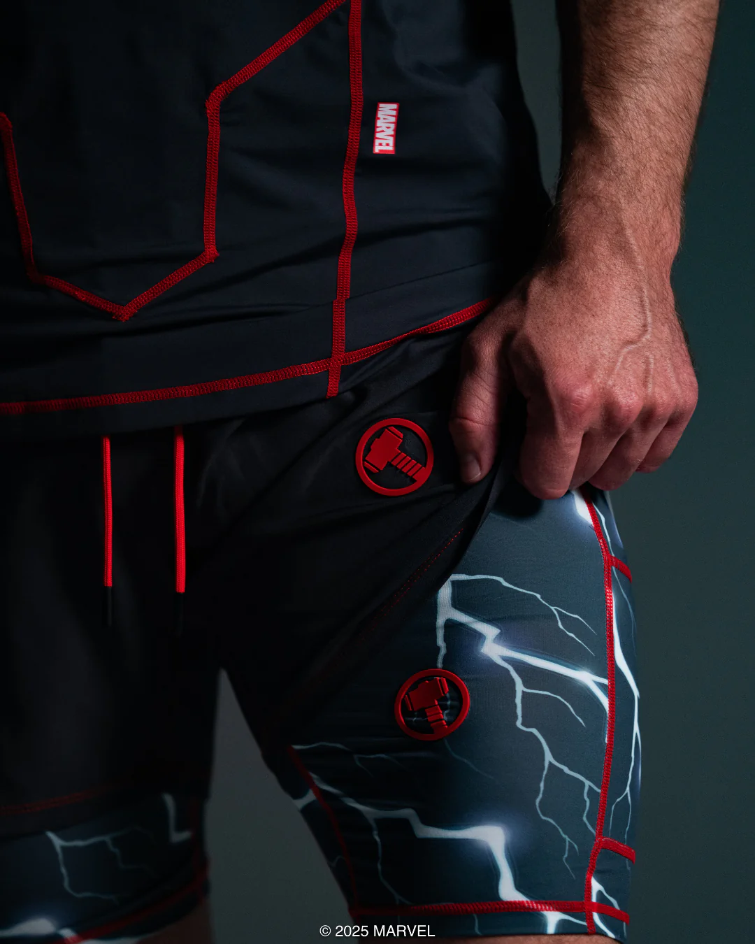 THOR "God of Thunder' Performance 7" Shorts w/Liner 1 of 300 - Image 3