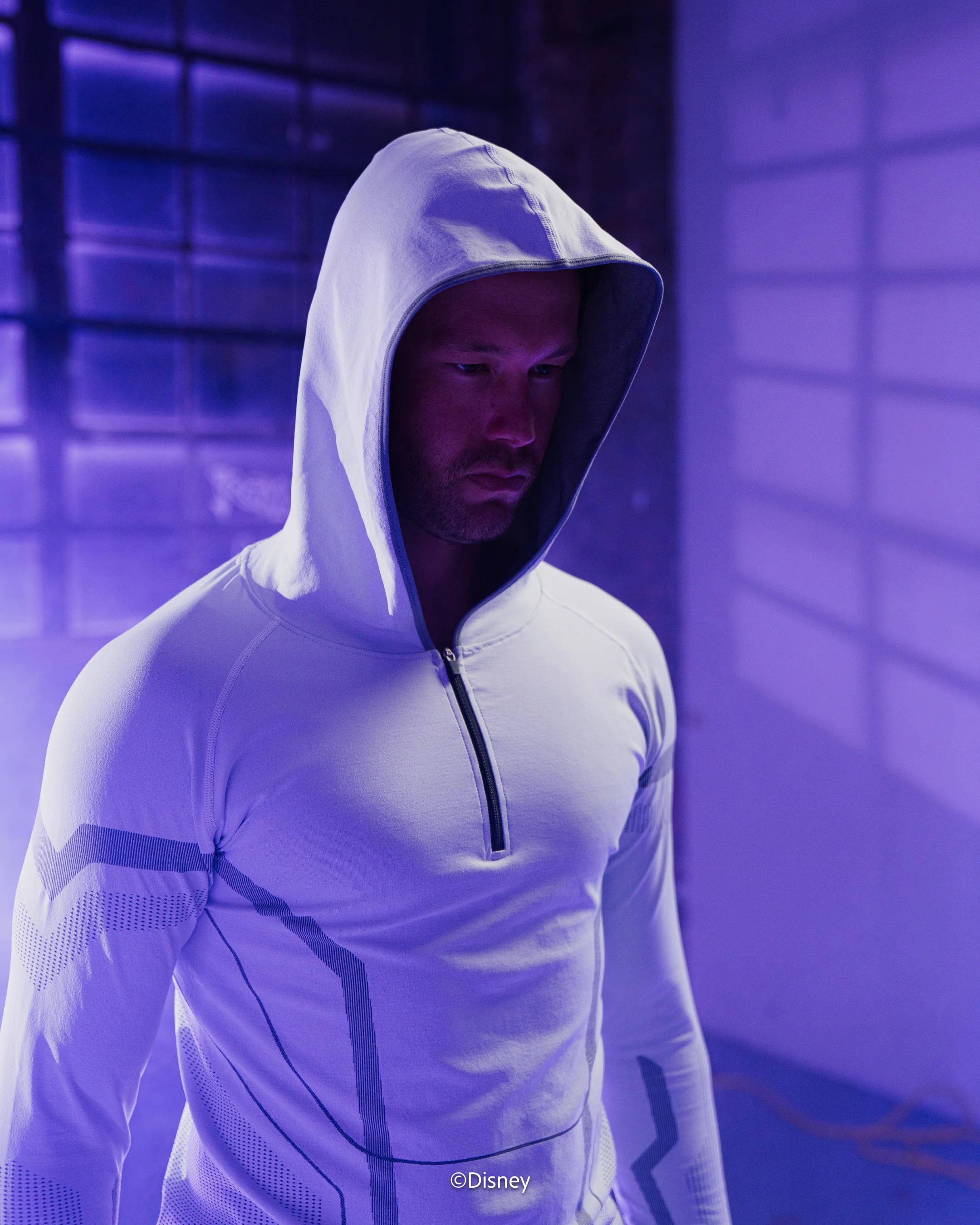 TRON ARES Super Suit™ Hoodie - ISO White - Image 6