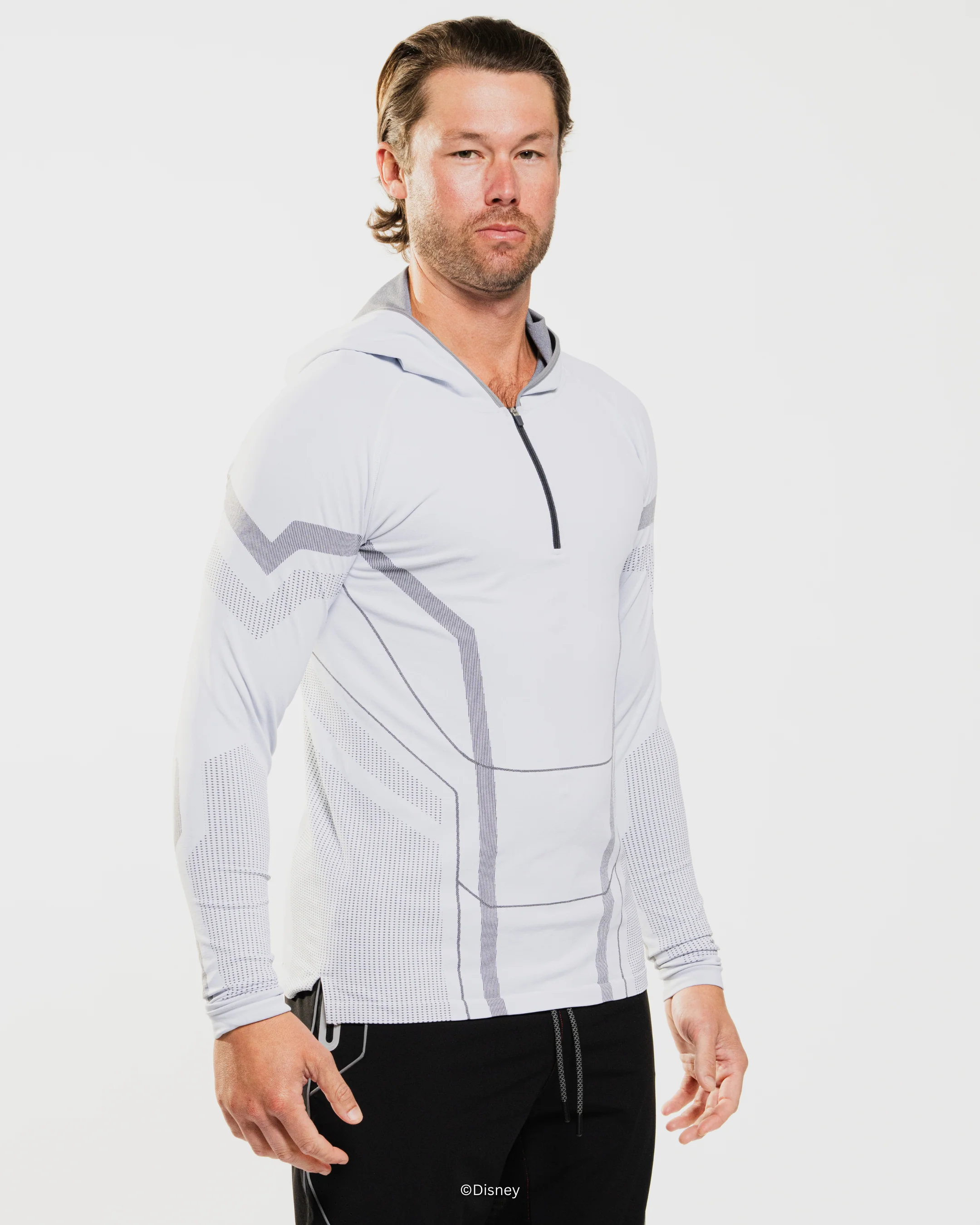 TRON ARES Super Suit™ Hoodie - ISO White - Image 8