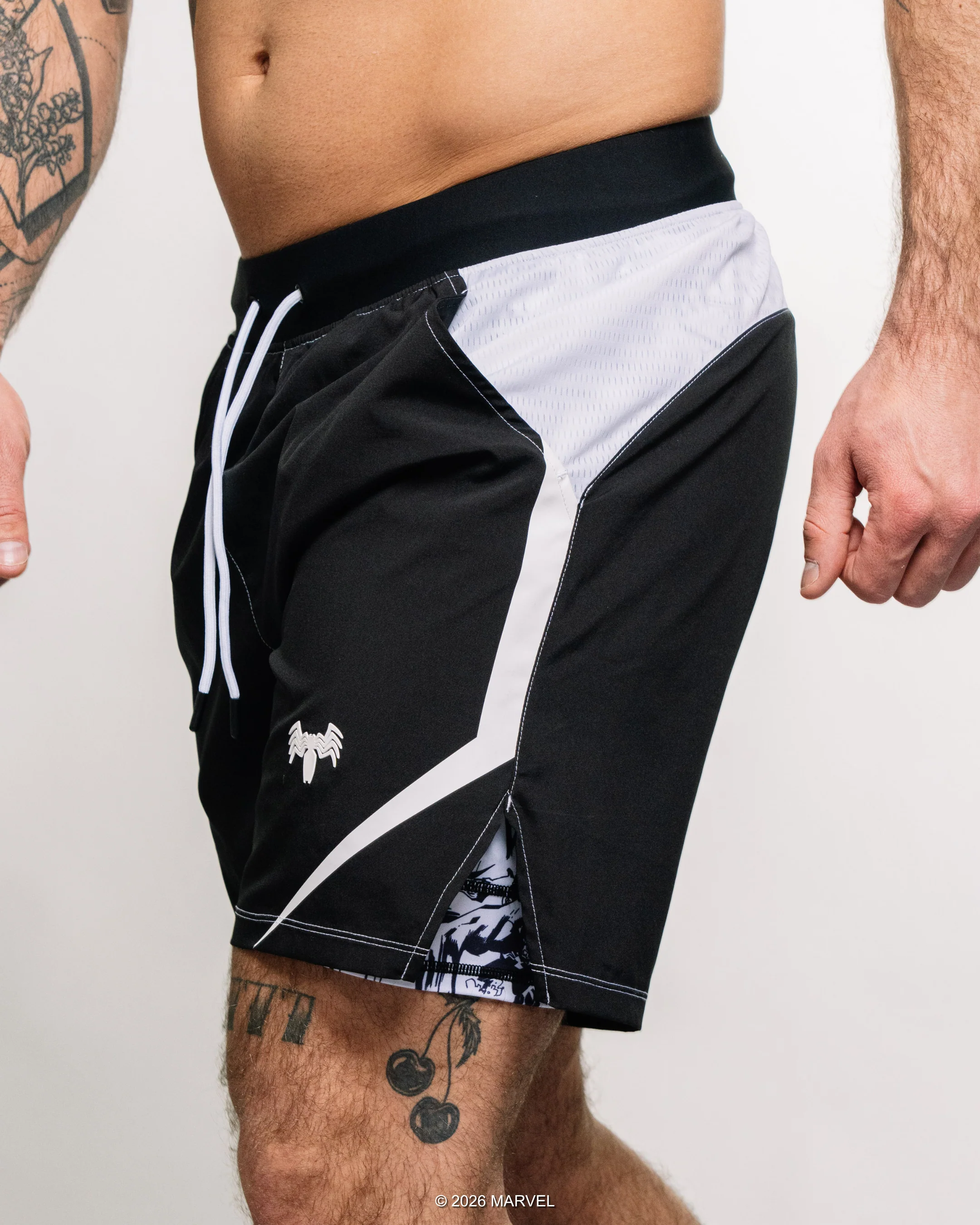 VENOM Symbiote 7" Performance Shorts w/Liner - Image 11