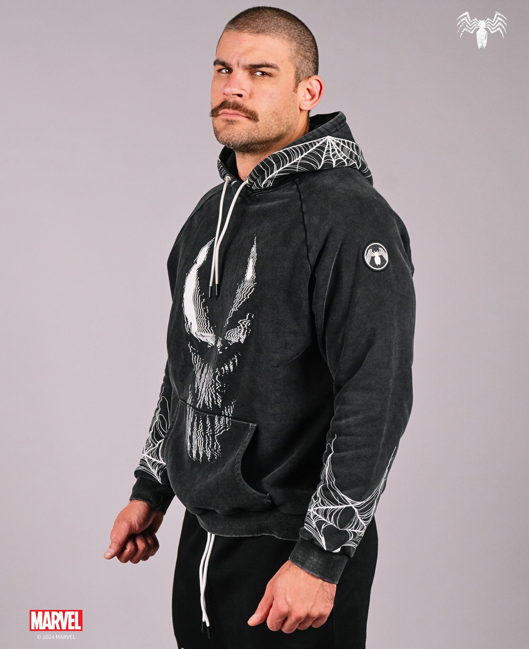 VENOM Acid Wash Oversized Pullover - Image 3