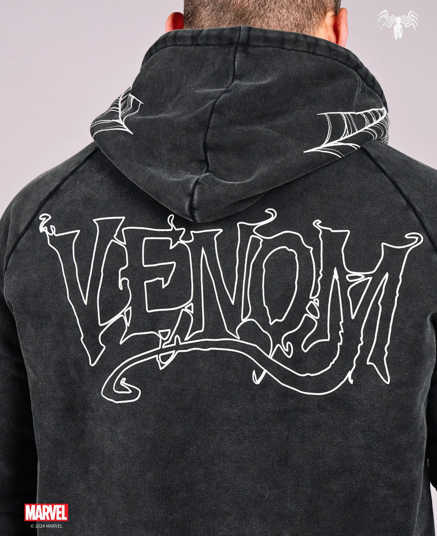 VENOM Acid Wash Oversized Pullover - Image 6