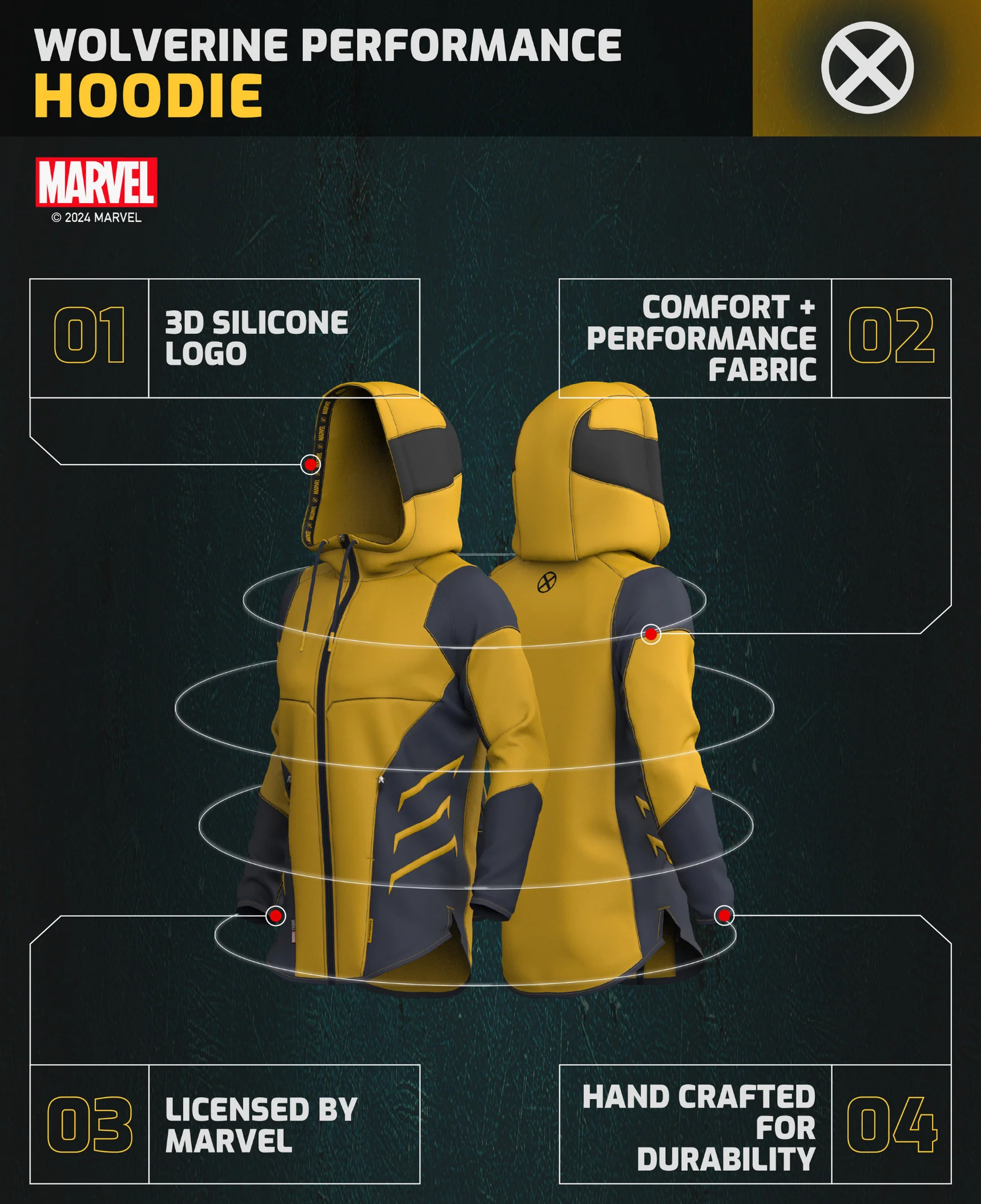WOLVERINE Performance Hoodie - Image 9