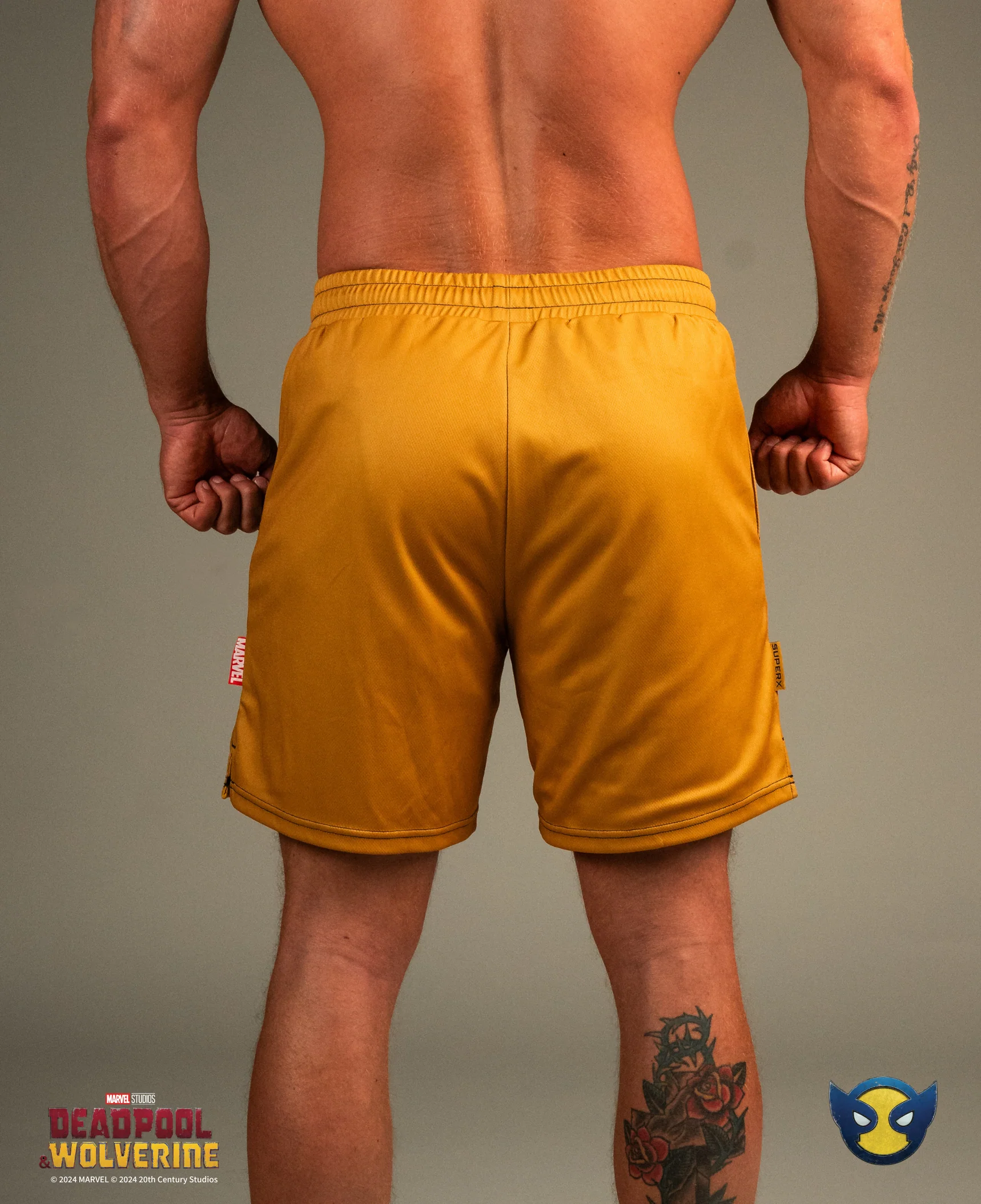 WOLVERINE Claw Shorts - Yellow - Image 6