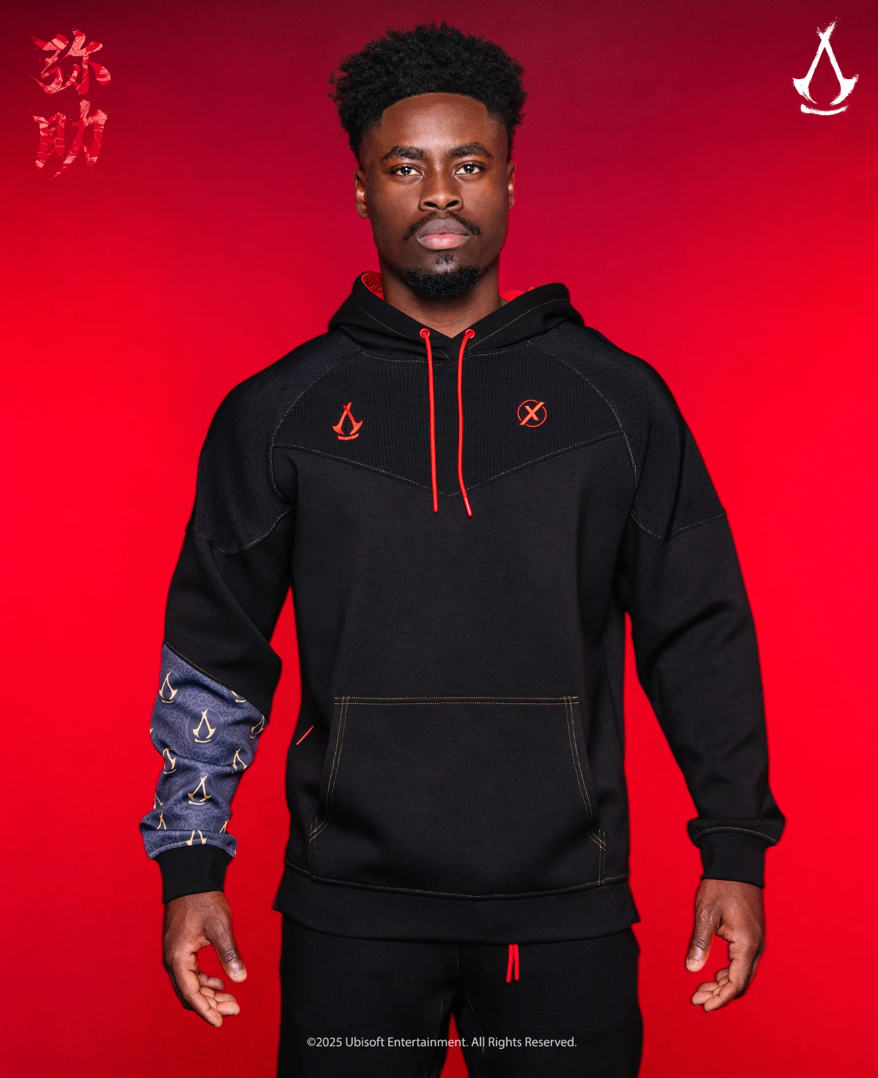 YASUKE Samurai Assassins Creed Shadows Performance LTD Pullover Hoodie 1 of 250 - Image 3